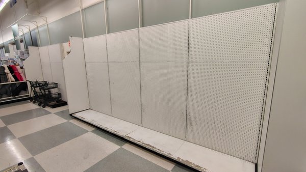 JoAnn fabrics - Joan needed some help removing shelving to accommodate some work being done JoAnn fabrics - Joan needed some help removing shelving to accommodate some work being done