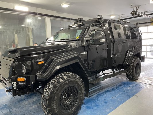Halton Police Vehicle - Hand Wash - This remarkable vehicle from the Halton Police was booked in for a hand wash!