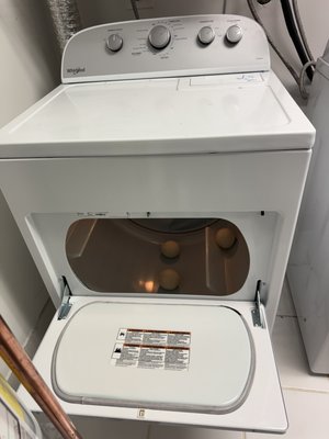 Dryer Restored to Optimal Performance - Our technician resolved a dryer that was heating but not drying clothes properly. After service, it now dries efficiently and reliably, with no unusual noises or issues. Dryer Restored to Optimal Performance - Our technician resolved a dryer that was heating but not drying clothes properly. After service, it now dries efficiently and reliably, with no unusual noises or issues.
