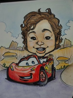 Commissions and Weekday Specials - Here are some examples of Full Color Commissions that I have been making, also some Color Caricatures from private events on weekdays