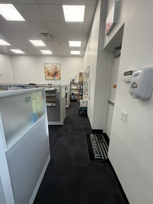 general office cleaning - Our team cleaned desks, surfaces, windows, restrooms, and common areas, as well as vacuuming the floors.
We also disinfected phones, keyboards, and doorknobs to ensure a clean, fresh, and safe environment for the staff.
The client was very satisfied with the results, and the space was left spotless and organized. general office cleaning - Our team cleaned desks, surfaces, windows, restrooms, and common areas, as well as vacuuming the floors.
We also disinfected phones, keyboards, and doorknobs to ensure a clean, fresh, and safe environment for the staff.
The client was very satisfied with the results, and the space was left spotless and organized.