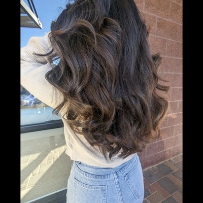 Balayage - Hi my name is N9NA I have been a Dimensional ColoR and Custom Cuts professional for 10 years  . I love to create , and bring hair inspiration to life , to see my clients glow from the inside out is such a cherished treasure  every transformation has led me to know that it is more than just a hair service . We as stylists are touching lives and bringing in movements into new chapters and seasons of lives milestones and places in their lives they will remember forever .To assist with enhancing their best selves to move forward into the special places in their lives uplifting connecting &revitalization to the spirit body mind and confidence within a service . This is what I love most about my career 🩶