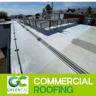 Commercial Roofing - Portfolio of GreenCal commercial roofing projects