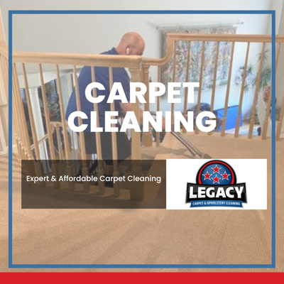 Carpet Cleaning - Expert Carpet Cleaning Services in the East Bay
At Legacy Carpet & Upholstery Cleaning, we understand that pristine carpets do more than enhance appearance—they contribute to healthier indoor air and a more comfortable home or office. With decades of experience serving Dublin, San Ramon, Pleasanton, and the broader East Bay, our family-operated business blends expert craftsmanship with genuine care for customers.

Why Professional Cleaning Matters
DIY carpet cleaning can seem cost-effective, but rented machines and store-bought cleaners often struggle to remove deep-seated dirt and stubborn stains—while sometimes damaging delicate fibers and backings 
linkedin.com
+11
thecarpetlegacy.com
+11
thecarpetlegacy.com
+11
. Our technicians use advanced, truck-mounted hot water extraction systems and high-powered vacuums capable of cleaning deep into carpet pile. This restores your carpet’s look, feel, and freshness and enhances your home’s overall air quality .

A Process Designed for Perfection
Protecting Your Home
We respect your space by wearing shoe covers, protecting corners, and placing mats to prevent any damage 
thecarpetlegacy.com
+11
thecarpetlegacy.com
+11
linkedin.com
+11
.

Thorough Inspection
Each job starts with a careful assessment of carpet type, traffic patterns, existing stains, and any warranty considerations 
thecarpetlegacy.com
+13
thecarpetlegacy.com
+13
thecarpetlegacy.com
+13
. This ensures we tailor treatments to the fiber, backing, and soil levels.

Targeted Pre-Treatment
Stains—especially pet-related—receive specialized pre-conditioning solutions that break them down effectively. For high-traffic areas and stubborn spots, we apply eco-friendly, science-formulated cleaners.

Hot Water Extraction
Our industry-standard steam-cleaning process—more accurately called hot water extraction—injects heated water and non-harsh detergent under pressure. The solution is then thoroughly vacuumed to remove soils and residues 
stanleysteemer.com
+15
en.wikipedia.org
+15
thecarpetlegacy.com
+15
thecarpetlegacy.com
thecarpetlegacy.com
+7
thecarpetlegacy.com
+7
thecarpetlegacy.com
+7
.

Professional Rinse & Neutralization
Neutralizing the cleaning agents prevents harm to fibers and ensures residue-free carpets. Post-rinse grooming realigns fibers for a refreshed look and feel 
linkedin.com
.

Quick & Safe Drying
High-velocity fans along with controlled drying techniques reduce moisture and prevent mold or mildew growth.

Final Walkthrough
We conduct a detailed post-clean inspection with you—your satisfaction is our goal. If stains remain, we’ll re-treat until you’re fully satisfied 
thecarpetlegacy.com
.

What Sets Legacy Apart
Generational Expertise: Founded by Josh Adler, a second‑generation, IICRC‑certified Master Textile Cleaner carrying forward decades of quality and integrity 
linkedin.com
+3
thecarpetlegacy.com
+3
protechcarpetcare.com
+3
.

Individualized Attention: Every carpet, stain, and client gets a personalized approach—not a one-size-fits-all treatment.

Eco-Conscious Care: We select cleaning products that are tough on grime yet safe for families, pets, and warranties 
protechcarpetcare.com
+11
thecarpetlegacy.com
+11
thecarpetlegacy.com
+11
.

Guaranteed Excellence: Backed by a 200 % satisfaction guarantee, we continue working until the desired outcome is reached 
thecarpetlegacy.com
.

Comprehensive Expertise: Our capabilities extend to upholstery, area rugs, tile & grout, wood floors—offering you peace of mind with a single trusted partner 
thecarpetlegacy.com
+9
thecarpetlegacy.com
+9
thecarpetlegacy.com
+9
.

Specialized Solutions for Challenge Spots
Stubborn Stains & Traffic Lanes: We apply targeted pre-treatments and enhanced agitation to loosen deeply embedded oils and traffic soils.

Pet Stain & Odor? No Problem.
Certified in pet-related stain and odor elimination, our team restores carpets to look—and smell—fresh without replacing them 
thecarpetlegacy.com
thecarpetlegacy.com
+7
thecarpetlegacy.com
+7
thecarpetlegacy.com
+7
.

Commercial-Grade Performance
For offices, event centers, retail spaces, and schools, we offer scalable cleaning that enhances professional appearance and indoor air quality—cost-effective and reliable 
thecarpetlegacy.com
.

Here's What Our Customers Say
Our unwavering dedication to quality, punctuality, and courteous service consistently earns us near-perfect 5-star reviews on Yelp and MapQuest 
mapquest.com
.

Ready to Refresh Your Home or Business?
Don’t settle for subpar results—choose the expertise of Legacy Carpet & Upholstery Cleaning. We treat your space as if it were our own, combining industry-leading methods, personalized service, and a deep-rooted commitment to your satisfaction.

Call us now at 925‑967‑4550 to schedule your carpet rejuvenation!