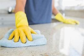 House Cleaning - A house cleaning day is often bustling with energy and focus. It typically begins early, with the intention of refreshing every corner of the home. The smell of cleaning products fills the air as surfaces are wiped down, floors are scrubbed, and the scent of pine or lemon lingers from polished furniture.

The process usually starts in the kitchen: scrubbing countertops, cleaning the inside of the microwave, and shining up stainless steel appliances. The dishwasher hums in the background as dishes are cleaned and put away. Next, the focus shifts to the living room, where dusting takes over—shelves, picture frames, and knickknacks receive a thorough wipe. Vacuuming or sweeping follows, leaving floors spotless.

The bathrooms are next, and this requires elbow grease: scrubbing toilets, disinfecting the sinks, and shining mirrors until they gleam. Soap scum is banished from the shower walls, and fluffy, fresh towels are hung.

The bedrooms receive attention too. Beds are stripped, sheets washed, and fresh linens are laid down. Dusting and vacuuming continue here, along with organizing closets or d