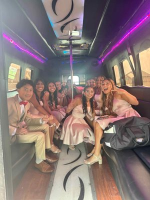 Prom 2020 - Want a guaranteed way to make your group event unforgettable? 🥳
Check out our luxury party buses! The exterior is sleek, discreet, and professional, and the interior is where the party begins!
Whether it’s Prom night, a Graduation party, a Birthday bash, or a Night on the Town, we turn the travel into a celebration.
Your ride includes:
Comfort: Plush seating for your entire group.
Vibes: LED lighting, amazing sound system, and a dedicated party space.
Safety: A professional, highly-trained chauffeur. Parents, you can trust us for safe, reliable transportation.
Sandoval Capital Group has been providing elite, on-time luxury transport across Texas, New York, Florida, and Nevada since 2010.
Don't settle for a complicated carpool. Keep the entire party together and safe, from pick-up to drop-off.
Contact us today for a free quote on your next big event! Prom 2020 - Want a guaranteed way to make your group event unforgettable? 🥳
Check out our luxury party buses! The exterior is sleek, discreet, and professional, and the interior is where the party begins!
Whether it’s Prom night, a Graduation party, a Birthday bash, or a Night on the Town, we turn the travel into a celebration.
Your ride includes:
Comfort: Plush seating for your entire group.
Vibes: LED lighting, amazing sound system, and a dedicated party space.
Safety: A professional, highly-trained chauffeur. Parents, you can trust us for safe, reliable transportation.
Sandoval Capital Group has been providing elite, on-time luxury transport across Texas, New York, Florida, and Nevada since 2010.
Don't settle for a complicated carpool. Keep the entire party together and safe, from pick-up to drop-off.
Contact us today for a free quote on your next big event!