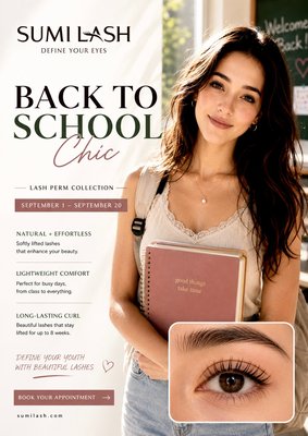 BACK TO SCHOOL, BACK TO BEAUTIFUL ✨ - New semester, fresh start, effortless beauty. 🤍
Skip the mascara and wake up with perfectly lifted lashes every day.
Treat yourself to a lash lift before heading back to school!
✨ Natural-looking lift
✨ Low-maintenance beauty
✨ Perfect for your everyday routine
Book your Back-to-School lash lift today! BACK TO SCHOOL, BACK TO BEAUTIFUL ✨ - New semester, fresh start, effortless beauty. 🤍
Skip the mascara and wake up with perfectly lifted lashes every day.
Treat yourself to a lash lift before heading back to school!
✨ Natural-looking lift
✨ Low-maintenance beauty
✨ Perfect for your everyday routine
Book your Back-to-School lash lift today!