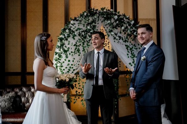 Olga and Mischel - Review from this couple:

WOW!!! What can I say? He is AMAZING... Professional, great vibe and very helpful throughout this journey. I definitely recommend him, he is great. He was very entertaining throughout the wedding. My husband and I were very pleased.
