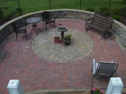 Custom Patios - Patios are one of Alexander & Sons specialties. We install patios and decks with the material of your choice. Alexander & Sons prides itself on its versatility in design, call us and tell us about your unique dream patio and we'll help bring it to life.