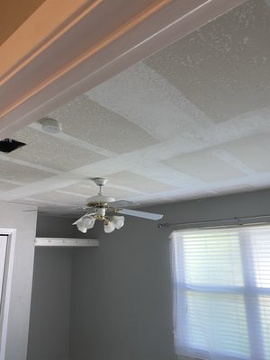 Popcorn ceiling removal - We don’t only specialize on painting but we can help you remove that outdated popcorn texture and bring your ceilings back to life. Popcorn ceiling removal - We don’t only specialize on painting but we can help you remove that outdated popcorn texture and bring your ceilings back to life.
