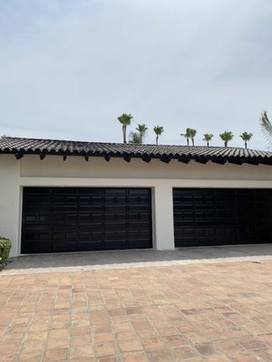 Exterior paint- Exterior French doors and garage doors - In this property the entire exterior we paint. 
stucco walls 
beams, 
Soffit, 
French doors.