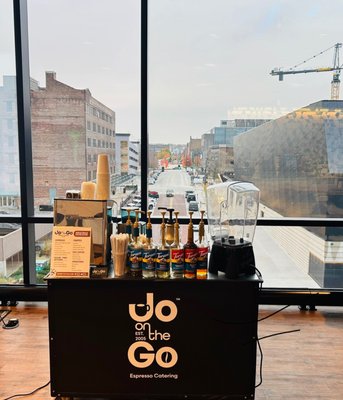 Employee Appreciation - Show your team how much you value their hard work with a premium espresso experience! At Jo-on-the-Go, we bring the coffee shop to your workplace, serving handcrafted lattes, mochas, and specialty drinks with no muss, no fuss. Whether it’s Employee Appreciation Day, a holiday celebration, or just a random "thank you," our mobile espresso bar makes it easy to boost morale and create a memorable moment for your staff. Unlimited drinks, professional baristas, and a seamless setup—because your employees deserve the best! Employee Appreciation - Show your team how much you value their hard work with a premium espresso experience! At Jo-on-the-Go, we bring the coffee shop to your workplace, serving handcrafted lattes, mochas, and specialty drinks with no muss, no fuss. Whether it’s Employee Appreciation Day, a holiday celebration, or just a random "thank you," our mobile espresso bar makes it easy to boost morale and create a memorable moment for your staff. Unlimited drinks, professional baristas, and a seamless setup—because your employees deserve the best!