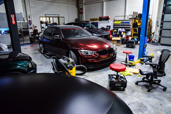 2016 3-Series BMW conversion - We vinyl wrapped this 2016 BMW, installed a M-Sport front bumper, custom DRL (Daytime Running Lights). 2016 3-Series BMW conversion - We vinyl wrapped this 2016 BMW, installed a M-Sport front bumper, custom DRL (Daytime Running Lights).