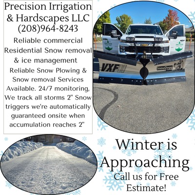 Snow Plowing & Ice management - Reliable commercial & Residential snow removal & ice management Reliable snow plowing & snow removal Services Available 24/7 Monitoring we track all storms 2" snow triggers were automatically Guaranteed onsite when accumulation reaches 2" of snow fall Residential Pricing as low as $99 a visit Monthly prices as low as $499 per month includes unlimited visit & ice management Commercial pricing we offer monthly, per visits, Hourly rates. Pricing Varies per site Snow Plowing & Ice management - Reliable commercial & Residential snow removal & ice management Reliable snow plowing & snow removal Services Available 24/7 Monitoring we track all storms 2" snow triggers were automatically Guaranteed onsite when accumulation reaches 2" of snow fall Residential Pricing as low as $99 a visit Monthly prices as low as $499 per month includes unlimited visit & ice management Commercial pricing we offer monthly, per visits, Hourly rates. Pricing Varies per site