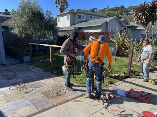 Horizontal double fence - Horizontal double fence build in redwood con commun s3s
With a 1/4 gap Horizontal double fence - Horizontal double fence build in redwood con commun s3s
With a 1/4 gap