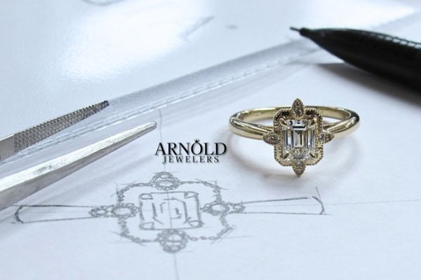 Custom Jewelry in Largo - At Arnold Jewelers, we believe your jewelry should be as unique as you are. Our family-owned store in Largo has specialized in crafting one-of-a-kind custom pieces for over 40 years, bringing your vision to life with expert design, GIA-certified gemologists, and master jewelers on staff. Whether you dream of a personalized engagement ring, a reimagined heirloom, or a statement piece that tells your story, we guide you through every step—from sketches to the final sparkling creation. With an emphasis on quality, artistry, and customer care, our custom jewelry is designed to be cherished for generations. Contact us today to get started on your custom jewelry project! Custom Jewelry in Largo - At Arnold Jewelers, we believe your jewelry should be as unique as you are. Our family-owned store in Largo has specialized in crafting one-of-a-kind custom pieces for over 40 years, bringing your vision to life with expert design, GIA-certified gemologists, and master jewelers on staff. Whether you dream of a personalized engagement ring, a reimagined heirloom, or a statement piece that tells your story, we guide you through every step—from sketches to the final sparkling creation. With an emphasis on quality, artistry, and customer care, our custom jewelry is designed to be cherished for generations. Contact us today to get started on your custom jewelry project!