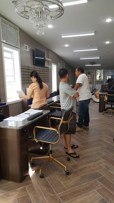 Nail Salon Remodel - Looking for professional installation services for your nail salon? We've got you covered! Our expert team specializes in the installation of lights, outlets, switches, and massage chairs specifically tailored for nail salons. Whether you're setting up a new salon or renovating an existing one, we have the expertise and experience to ensure a seamless installation process.
