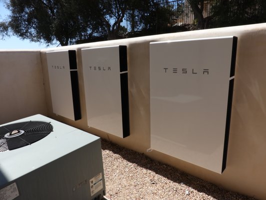 Solar Storage (Battery) - This customer was interested in solar storage so that they would not be left without power in a black out situation which happens in their area with high winds or fire danger. Solar Storage (Battery) - This customer was interested in solar storage so that they would not be left without power in a black out situation which happens in their area with high winds or fire danger.