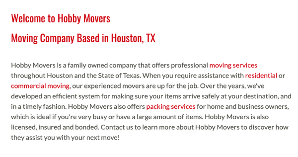 About Us - We have over 20 years of experience specializing in local residential moves. Call our experienced team today for your free estimate! About Us - We have over 20 years of experience specializing in local residential moves. Call our experienced team today for your free estimate!