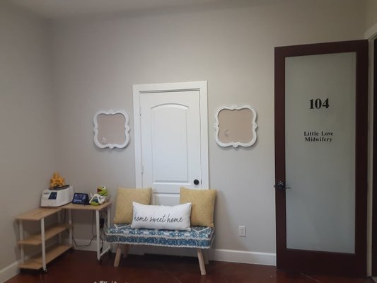 2022 New Office - Little Love Midwifery has found a home!!
It has been amazing serving women for past year in their own homes. As business grew last year, it was clear that Little Love needed a space that was stationary. A space that was warm and inviting. A space that felt like your home away from home.
More upgrades to come in the office such as little toys for your toddlers, more pictures of each and every "little love", and more educational visuals.
Book your consultation today and come visit with Amy in the office! 2022 New Office - Little Love Midwifery has found a home!!
It has been amazing serving women for past year in their own homes. As business grew last year, it was clear that Little Love needed a space that was stationary. A space that was warm and inviting. A space that felt like your home away from home.
More upgrades to come in the office such as little toys for your toddlers, more pictures of each and every "little love", and more educational visuals.
Book your consultation today and come visit with Amy in the office!