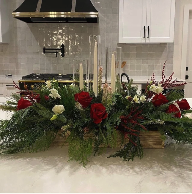 Holiday Opulence in Bloom - Indulge in Holiday Opulence: Welcome your guests with luxe floral centerpieces—where dazzling beauty and soothing scents mingle, just like your favorite family traditions (and that one cousin’s jokes). Holiday Opulence in Bloom - Indulge in Holiday Opulence: Welcome your guests with luxe floral centerpieces—where dazzling beauty and soothing scents mingle, just like your favorite family traditions (and that one cousin’s jokes).