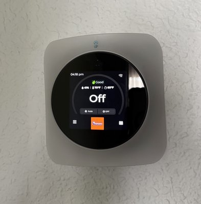 HVAC Replacement - This was a complete HVAC replacement with a RIA smart thermostat. The homeowner will be comfortable for years to come and can control everything from their phone! HVAC Replacement - This was a complete HVAC replacement with a RIA smart thermostat. The homeowner will be comfortable for years to come and can control everything from their phone!