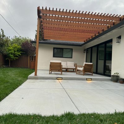 MOUNTAIN VIEW - Embark on a journey of rejuvenation and tranquility as you step into our latest landscaping masterpiece. At Aravat Landscaping, we are dedicated to crafting outdoor spaces that not only enhance the aesthetic appeal of your property but also contribute to your overall well-being. Our recent project showcases a harmonious blend of concrete patio, walkways, landing and driveway renovation. we go beyond the basics, offering planting, mulch, and natural grass installation to enhance your space. Plus, add a touch of elegance with our Ac Redwood cover. MOUNTAIN VIEW - Embark on a journey of rejuvenation and tranquility as you step into our latest landscaping masterpiece. At Aravat Landscaping, we are dedicated to crafting outdoor spaces that not only enhance the aesthetic appeal of your property but also contribute to your overall well-being. Our recent project showcases a harmonious blend of concrete patio, walkways, landing and driveway renovation. we go beyond the basics, offering planting, mulch, and natural grass installation to enhance your space. Plus, add a touch of elegance with our Ac Redwood cover.