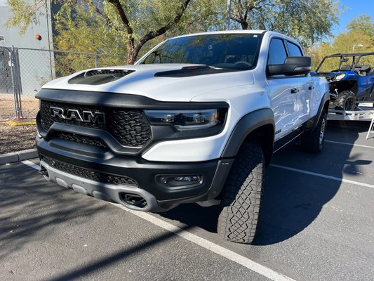 Ram 1500 - Exterior and Interior Detail on a Ram 1500 in a corporate office parking lot. We are fully mobile and can come to wherever you are!