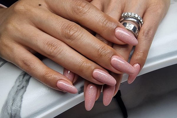 Russian Manicure with Hard Gel Polish - Experience the precision and elegance of a Russian Manicure, the ultimate nail care treatment for flawless, long-lasting results. Unlike traditional manicures, this advanced technique uses an electric file and fine drill bits to gently clean and refine the cuticles, creating a smooth, polished look with impeccable detail.
At EVA BAY Beauty Studio, we specialize in this meticulous method, ensuring a clean, perfectly shaped nail bed with a seamless finish. By removing excess cuticle buildup and prepping the nail surface with precision, your manicure lasts longer with a flawless, salon-quality appearance.
The Russian Manicure is ideal for those seeking healthier, stronger nails and a more refined, professional look. Whether you prefer a natural finish or gel polish application, this technique enhances durability and ensures a sleek, elegant result.
Indulge in the luxury of perfect nails. Book your Russian Manicure at EVA BAY Beauty Studio today! Russian Manicure with Hard Gel Polish - Experience the precision and elegance of a Russian Manicure, the ultimate nail care treatment for flawless, long-lasting results. Unlike traditional manicures, this advanced technique uses an electric file and fine drill bits to gently clean and refine the cuticles, creating a smooth, polished look with impeccable detail.
At EVA BAY Beauty Studio, we specialize in this meticulous method, ensuring a clean, perfectly shaped nail bed with a seamless finish. By removing excess cuticle buildup and prepping the nail surface with precision, your manicure lasts longer with a flawless, salon-quality appearance.
The Russian Manicure is ideal for those seeking healthier, stronger nails and a more refined, professional look. Whether you prefer a natural finish or gel polish application, this technique enhances durability and ensures a sleek, elegant result.
Indulge in the luxury of perfect nails. Book your Russian Manicure at EVA BAY Beauty Studio today!