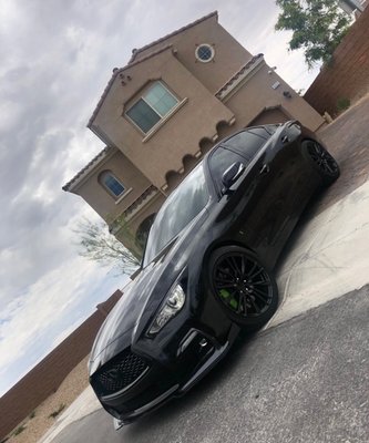 2019 Infiniti Q50 2019 Caliper Black Out, Wheel Powder Coat, Trim & Lamp Black Out, Body Kit Upgrade - Several upgrades and customizations on a 2019 Infiniti Q50. 2019 Infiniti Q50 2019 Caliper Black Out, Wheel Powder Coat, Trim & Lamp Black Out, Body Kit Upgrade - Several upgrades and customizations on a 2019 Infiniti Q50.