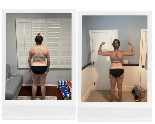 Client Testimonial - Working with Sam for the past 3+ months has been an absolute pleasure and she’s motivated me sooo much as I’ve seen her put in the work day in and day out!! Not only is she a mom/wife but she is a business owner- this woman is BUSY and made no excuses. We worked on creating a plan for her that was sustainable while still pushing her limits because she was ready to TRAIN. She incorporated consistent strength training as well as focusing on exercises for her core postpartum. We slowly brought her into a caloric deficit to help her lose a total of 15lbs while maintaining proper energy and continuously getting stronger. I couldn’t be more proud!
Here’s what Sam has shared about working together:
“I have absolutely LOVED working with you! I was really nervous in the beginning because it all seemed so daunting - tracking my food, the workouts, steps, etc - but it has absolutely changed my life and that is all due to your knowledge and help! I’ve done so many programs to lose weight and gain muscle and none have helped as much as the personalized program you put together for me. Plus I truly feel I’ve gained a friend 🥹🤍” Client Testimonial - Working with Sam for the past 3+ months has been an absolute pleasure and she’s motivated me sooo much as I’ve seen her put in the work day in and day out!! Not only is she a mom/wife but she is a business owner- this woman is BUSY and made no excuses. We worked on creating a plan for her that was sustainable while still pushing her limits because she was ready to TRAIN. She incorporated consistent strength training as well as focusing on exercises for her core postpartum. We slowly brought her into a caloric deficit to help her lose a total of 15lbs while maintaining proper energy and continuously getting stronger. I couldn’t be more proud!
Here’s what Sam has shared about working together:
“I have absolutely LOVED working with you! I was really nervous in the beginning because it all seemed so daunting - tracking my food, the workouts, steps, etc - but it has absolutely changed my life and that is all due to your knowledge and help! I’ve done so many programs to lose weight and gain muscle and none have helped as much as the personalized program you put together for me. Plus I truly feel I’ve gained a friend 🥹🤍”