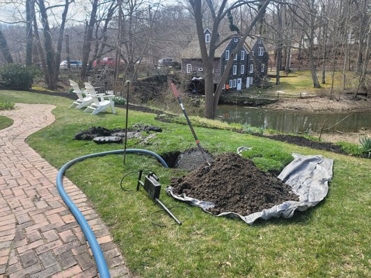 Cesspool Service - This was a neglected septic system. That hasn't been serviced for over 10 years by the prior owners and these customers recently obtained the home are now finding out that they have to put in a very costly system because there right next to the lake. Ive seen this many times and my tip is to get a very through inspection of your septic system before purchasing your home