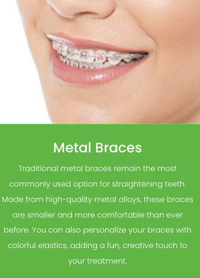 Different Types of Braces for Orthodontic Treatment - At Sugar Creek Orthodontics, we offer a wide range of orthodontic treatment options to help you achieve the smile you’ve always wanted. With modern advancements in orthodontic care, there are now more choices than ever for those seeking braces. Whether you prefer traditional metal braces, discreet ceramic braces, or clear aligners, Dr. Betsy Ulrich will guide you in selecting the best treatment option personalized to your needs and lifestyle.
Our goal is to ensure that you feel confident and comfortable throughout your treatment process. We are committed to providing personalized care and high-quality orthodontic solutions to help you achieve optimal results. Different Types of Braces for Orthodontic Treatment - At Sugar Creek Orthodontics, we offer a wide range of orthodontic treatment options to help you achieve the smile you’ve always wanted. With modern advancements in orthodontic care, there are now more choices than ever for those seeking braces. Whether you prefer traditional metal braces, discreet ceramic braces, or clear aligners, Dr. Betsy Ulrich will guide you in selecting the best treatment option personalized to your needs and lifestyle.
Our goal is to ensure that you feel confident and comfortable throughout your treatment process. We are committed to providing personalized care and high-quality orthodontic solutions to help you achieve optimal results.