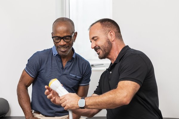 Yelp Reviews - Here are our 5 start reviews; 
Man where do I begin, Finally I found the right place to help me with heel spur and plantar fasciitis. After 2years of being in pain and discomfort I'm seeing the results I always wanted. Bill is very knowledgeable and down to earth. I call him bill the healer!!! lol. All jokes aside from the first session to almost my last I've seen at least a 90% improvement, keep in mind Ali had already tried everything and spending thousands on everything you can think of. Highly recommended. Bill your the man !

I came to Bill with two shoulder joints that had been totally replaced due to severe arthritis. My left side was pain and moving fine but my right deltoid was "singing" to me (and not is a good way). My ortho doc checked the new joint and all was fine "just do more stretching" was his advice.

I felt like I needed something more and was very intrigued when I heard about the Sonic Wave treatment. Bill explained the process and it all made sense to me. Over a period of two months I would rate my improvement at 80 % with much less pain and restricted movement. There is more to do and I am very happy with the results so far. Bill is an excellent, caring therapist who listens and addresses each concern.

I would suggest Softwave Vitality to anyone who has any chronic pain that can not seem to get any relief! I recently had a bad sciatica going down my lower left back down to my ankle. It was debilitating. I tried pain specialist and drugs but nothing seemed to be working. After meeting Bill and being informed about Softwave, I was all in. After the first session the pain started to dissipate! I am now 4 sessions in and I am back stronger and healthier than before Softwave! Thank you Bill and Softwave Vitality!

Bill changed my life from a skeptic to a supporter!! my trigger finger? 98.763% better. Torn rotator cuff? 99.884% better! Does the treatment hurt? A little stinging...get over it because your pain after the treatment is gone.
Thank you Bill.
Go and see for yourself.