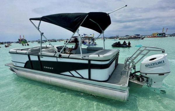 Luxury Pontoons up to 13 People - Book your unforgettable 2025 adventure to Crab Island today! Our brand-new Luxury Pontoons are built for maximum fun up to 13 people! Luxury Pontoons up to 13 People - Book your unforgettable 2025 adventure to Crab Island today! Our brand-new Luxury Pontoons are built for maximum fun up to 13 people!