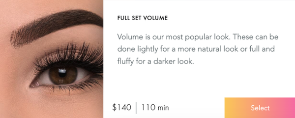 Full Set Volume Service - At PMU Clinic, our most popular look is volume lashes. Whether you want a more natural appearance or a darker, fuller look, we can tailor our volume lashes to your preferences. Our volume lash treatment can be done lightly for a subtle effect or full and fluffy for a bolder look. Don't settle for average lashes when you can have the stunning volume lashes you deserve at PMU Clinic. Contact us today to schedule your appointment! Full Set Volume Service - At PMU Clinic, our most popular look is volume lashes. Whether you want a more natural appearance or a darker, fuller look, we can tailor our volume lashes to your preferences. Our volume lash treatment can be done lightly for a subtle effect or full and fluffy for a bolder look. Don't settle for average lashes when you can have the stunning volume lashes you deserve at PMU Clinic. Contact us today to schedule your appointment!