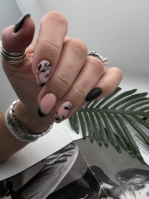 Russian manicure - Manicure is performed using the Russian manicure technique. This is a deep cleansing of pterygium and performing an aesthetically beautiful manicure. The mold is filed and then the base is laid on the nail. after which you can complete the design or leave it like that and cover it with a top coat. The nails look very natural, not thick. your manicure will delight you for 3-4 weeks. manicure time from 40 minutes to 1.5 hours Russian manicure - Manicure is performed using the Russian manicure technique. This is a deep cleansing of pterygium and performing an aesthetically beautiful manicure. The mold is filed and then the base is laid on the nail. after which you can complete the design or leave it like that and cover it with a top coat. The nails look very natural, not thick. your manicure will delight you for 3-4 weeks. manicure time from 40 minutes to 1.5 hours