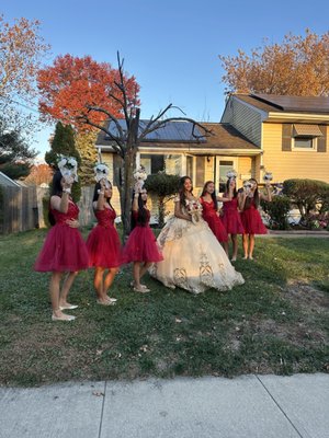 Quinceañera Limo Service - We provided luxury transportation for a quinceañera celebration using our 15-passenger stretch limousine. Our chauffeur handled all event transfers, including home pickup, church arrival, photo-location stops, and the final drop-off at the reception venue. The limo was fully detailed and prepared with LED mood lighting, a refreshment station, crystal glassware, and climate-controlled seating for the entire party. We coordinated the timeline with the family to ensure smooth, on-time transitions throughout the day. The service went flawlessly, and the birthday girl and her court arrived in style for every part of the celebration. Quinceañera Limo Service - We provided luxury transportation for a quinceañera celebration using our 15-passenger stretch limousine. Our chauffeur handled all event transfers, including home pickup, church arrival, photo-location stops, and the final drop-off at the reception venue. The limo was fully detailed and prepared with LED mood lighting, a refreshment station, crystal glassware, and climate-controlled seating for the entire party. We coordinated the timeline with the family to ensure smooth, on-time transitions throughout the day. The service went flawlessly, and the birthday girl and her court arrived in style for every part of the celebration.