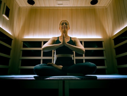Infrared Sauna - Experience the ultimate in relaxation with our private infrared sauna sessions. Enjoy full amenities—including onsite showers, workout gear, and the option to customize your experience with your favorite TV show or music. With comfort and privacy in mind, our saunas go far beyond what any gym can offer—wellness at its finest.