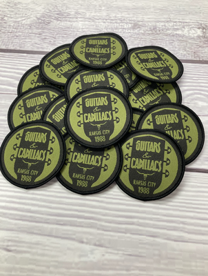 Custom Patches, Buttons, & Stickers - contact us now with your ideas!