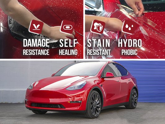 Model Y Paint Protection Film (PPF) + Color Wrap - Model Y Paint Protection Film (PPF) + Color Wrap Model Y Paint Protection Film (PPF) + Color Wrap - Model Y Paint Protection Film (PPF) + Color Wrap