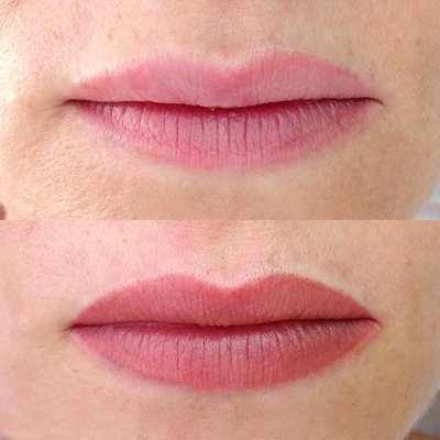 Lip Blush Tattoo (Full Lips) - Many of us lack lip definition and symmetry and with age, our lips can become paler and thinner. Perfectly symmetrical fuller lips can be created with a lip liner with a blend or full lip blush color. There is a choice from the softest, most subtle natural colors to stronger deeper shades; the choice is yours. Imagine not worrying about lipstick coming off, continually re-applying, and lipstick bleeding. Lip Blush Tattoo (Full Lips) - Many of us lack lip definition and symmetry and with age, our lips can become paler and thinner. Perfectly symmetrical fuller lips can be created with a lip liner with a blend or full lip blush color. There is a choice from the softest, most subtle natural colors to stronger deeper shades; the choice is yours. Imagine not worrying about lipstick coming off, continually re-applying, and lipstick bleeding.