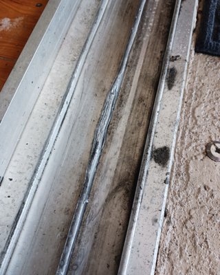 Sliding Glass Door Rail Repairs - Rail damage to sliding glass door tracks is a common occurrence that often goes unnoticed. Slider Masters is here to offer professional repairs for your tracks and rails.