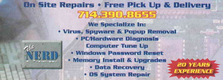 Call Today for all of your IT needs! - We specialize in Virus, Spyware & Popup Removal/Pc-Hardware Diagnosis Computer Tune Up/ Windows Password Reset/ Memory Install & Upgrades/ Data Recovery/OS System Repair Call Today for all of your IT needs! - We specialize in Virus, Spyware & Popup Removal/Pc-Hardware Diagnosis Computer Tune Up/ Windows Password Reset/ Memory Install & Upgrades/ Data Recovery/OS System Repair
