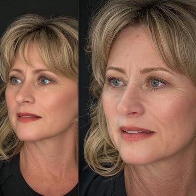 Nano brows technique - For this lovely client, we created a very soft, natural enhancement—preserving her natural brow flow while adding light fullness and subtle definition. The goal was to brighten the eyes, soften the overall expression, and provide a low-maintenance everyday look that feels like her, just a little more refined.