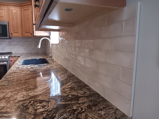 MASTER FINISH CONTRACTING LLC TILE BACKSPLASHES - This kitchen was lacking the masterfull flavor it needed before it got a MASTER FINISH CONTRACTING LLC Tile Backsplashes installed. Now the proud owner cant stop bosting, She Absolutely Loves it! Before she didnt want anyone to see her drab painted kitchen walls. She always wished it was tile, now she's been inviting her friends over for dinner parties just so she can show it off... we have gotten multiple leads from this kitchen project. Call today to get a Free Estimate on your very own MASTER FINISH CONTRACTING LLC TILE BACKSPLASHES today!
Give your kitchen the inviting, updated look it deserves.
MASTER FINISH CONTRACTING LLC
586-277-9431 MASTER FINISH CONTRACTING LLC TILE BACKSPLASHES - This kitchen was lacking the masterfull flavor it needed before it got a MASTER FINISH CONTRACTING LLC Tile Backsplashes installed. Now the proud owner cant stop bosting, She Absolutely Loves it! Before she didnt want anyone to see her drab painted kitchen walls. She always wished it was tile, now she's been inviting her friends over for dinner parties just so she can show it off... we have gotten multiple leads from this kitchen project. Call today to get a Free Estimate on your very own MASTER FINISH CONTRACTING LLC TILE BACKSPLASHES today!
Give your kitchen the inviting, updated look it deserves.
MASTER FINISH CONTRACTING LLC
586-277-9431