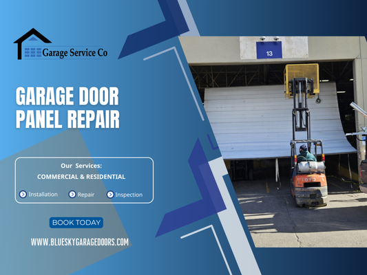 Panel Repair Done Right - Damaged panels not only affect curb appeal—they also compromise security and function. Garage Service Co. specializes in fast, reliable garage door panel repair for homes and businesses in the Denver metro area. Whether it’s a minor dent or a full replacement, our team delivers seamless repairs that match your existing door. Contact us today for a free estimate and ask about our same day availability. Panel Repair Done Right - Damaged panels not only affect curb appeal—they also compromise security and function. Garage Service Co. specializes in fast, reliable garage door panel repair for homes and businesses in the Denver metro area. Whether it’s a minor dent or a full replacement, our team delivers seamless repairs that match your existing door. Contact us today for a free estimate and ask about our same day availability.