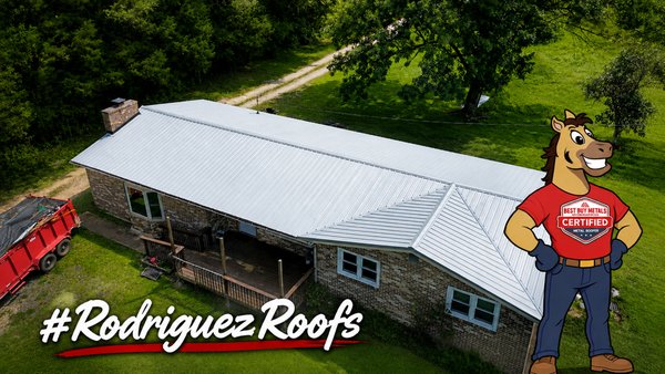 Paul Luna - Tuff Rib metal roof - We was called to install a brand new metal roof. Prior roof was really bad being there more than 30 years. We was able to make sure the new roof system is installed properly and correctly with all warranties Paul Luna - Tuff Rib metal roof - We was called to install a brand new metal roof. Prior roof was really bad being there more than 30 years. We was able to make sure the new roof system is installed properly and correctly with all warranties
