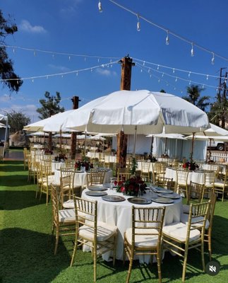 Events - Few of the set ups we have done in the past months 

760-916-6512 for a quick quote!