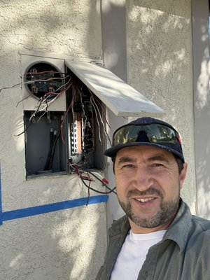 Service panel upgrade - This is project in city of Lake Forest. We did replace panel, stucco to repair by another contractor. Service panel upgrade - This is project in city of Lake Forest. We did replace panel, stucco to repair by another contractor.
